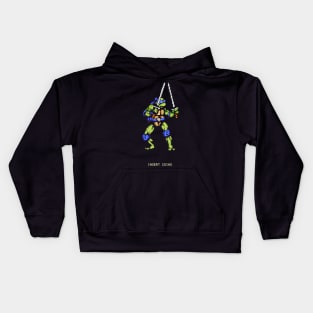 8-Bit Turtle Power Kids Hoodie